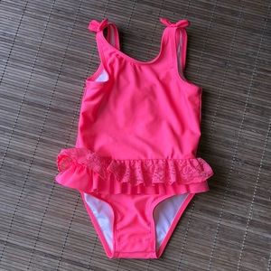 2T coral swimsuit